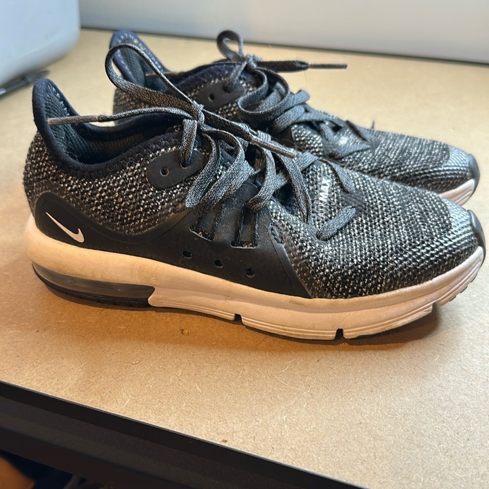 Nike Kids Black and White Sneakers